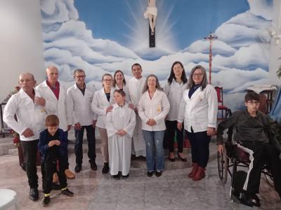 Nova Laranjeiras - Comunidade GuaraÃ­ celebra Nossa Senhora Aparecida (12/10)